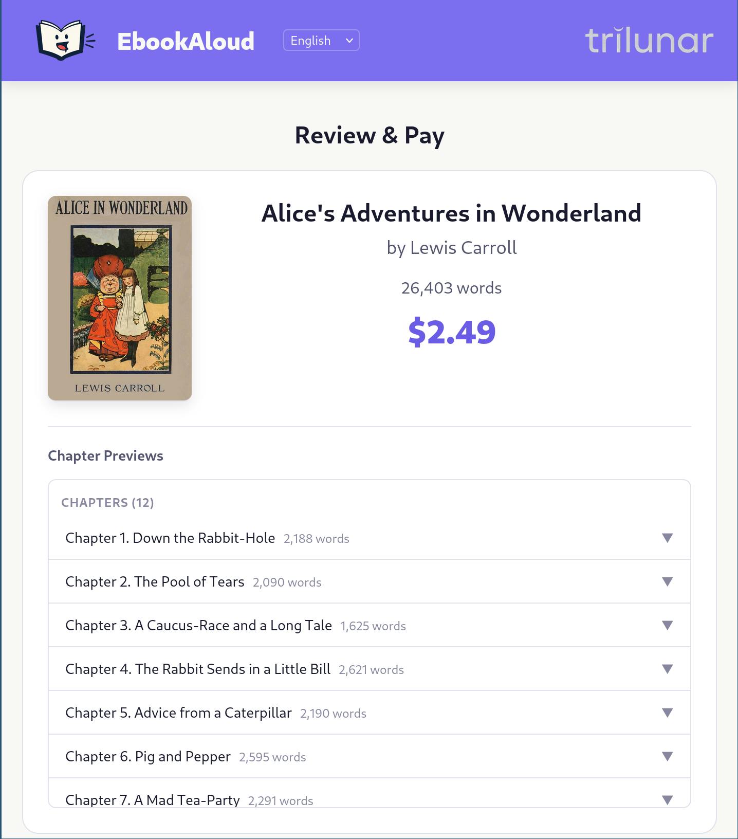 EbookAloud preview 2