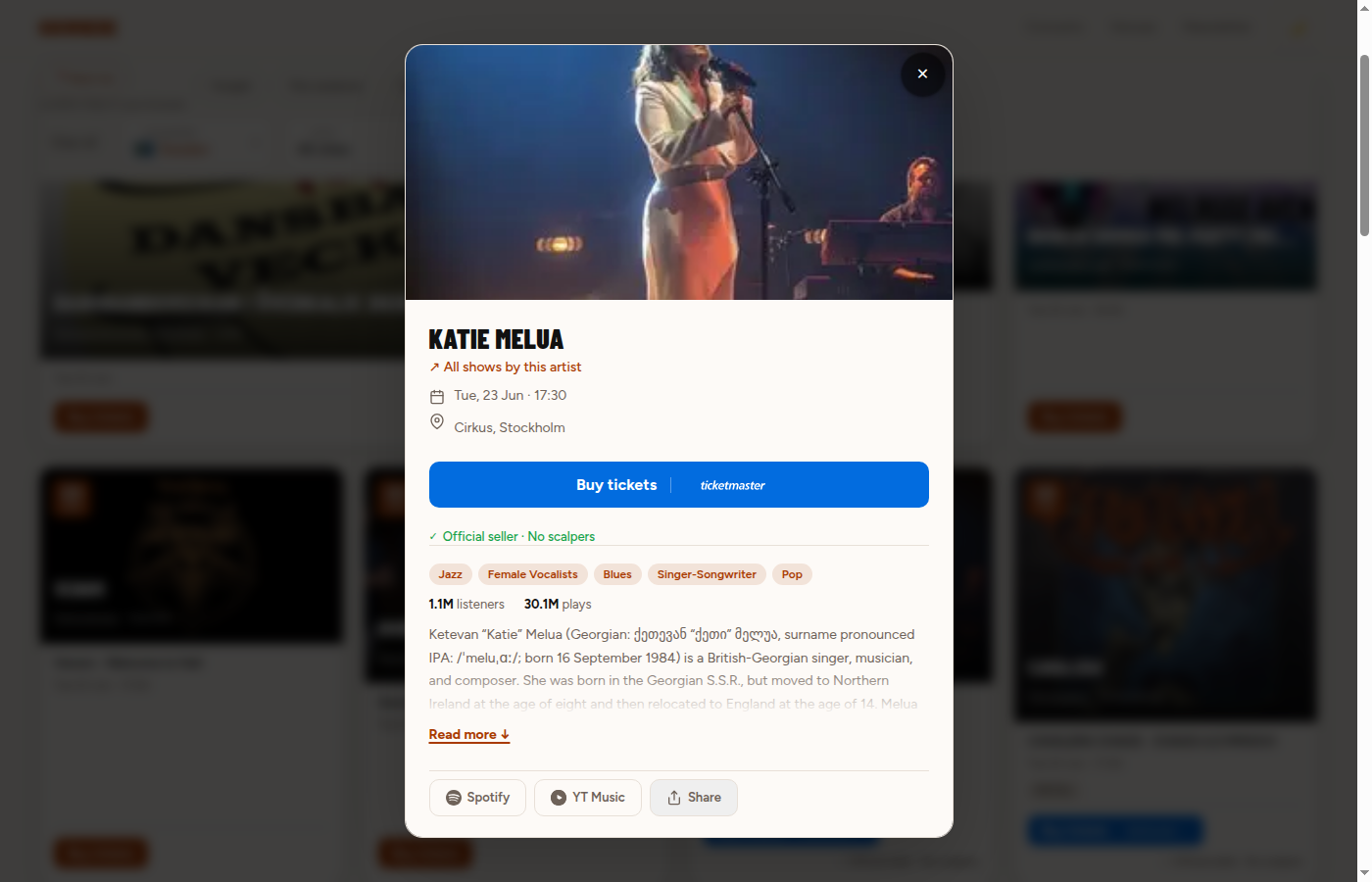 GigWhere preview 2