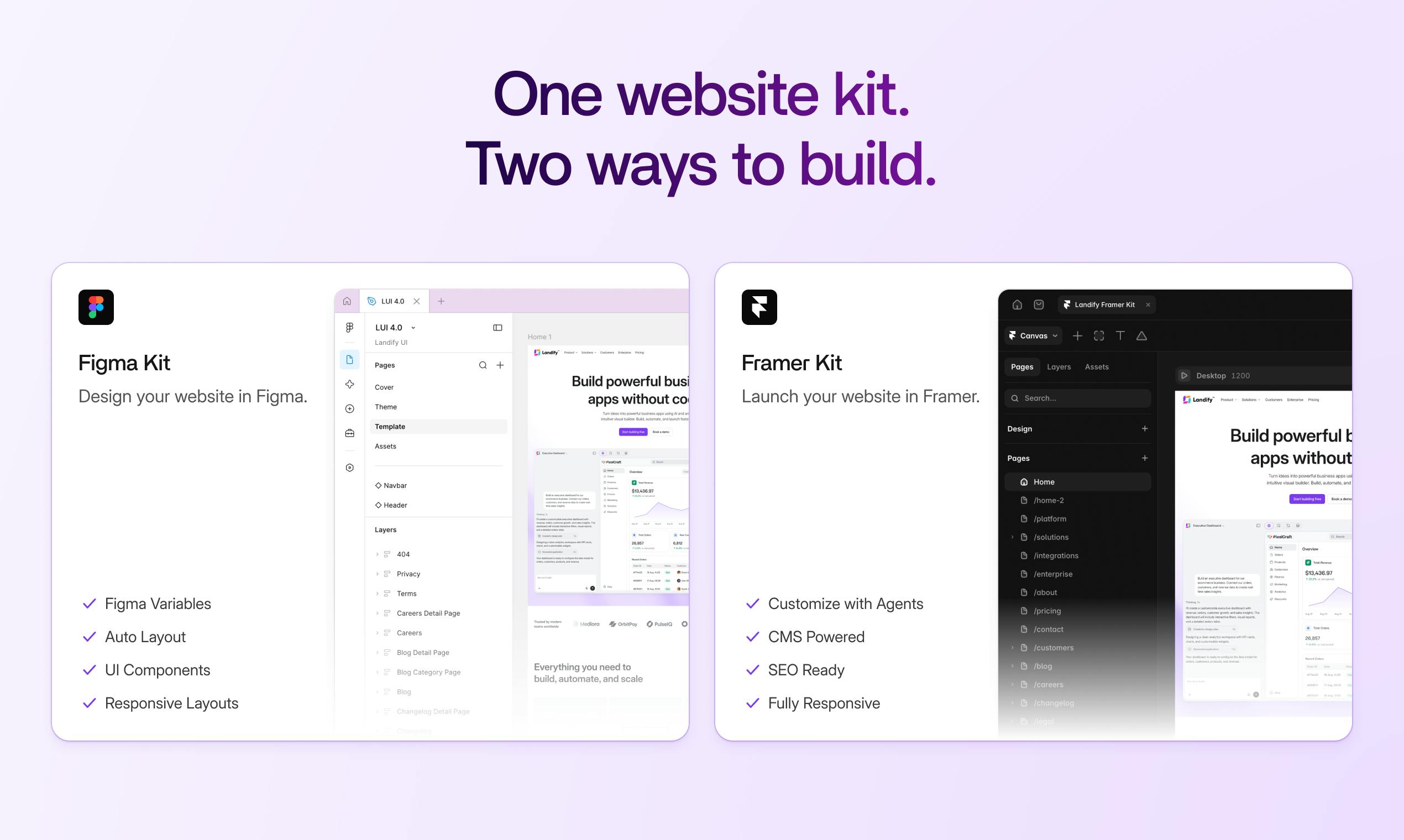 Landify V4 preview 4