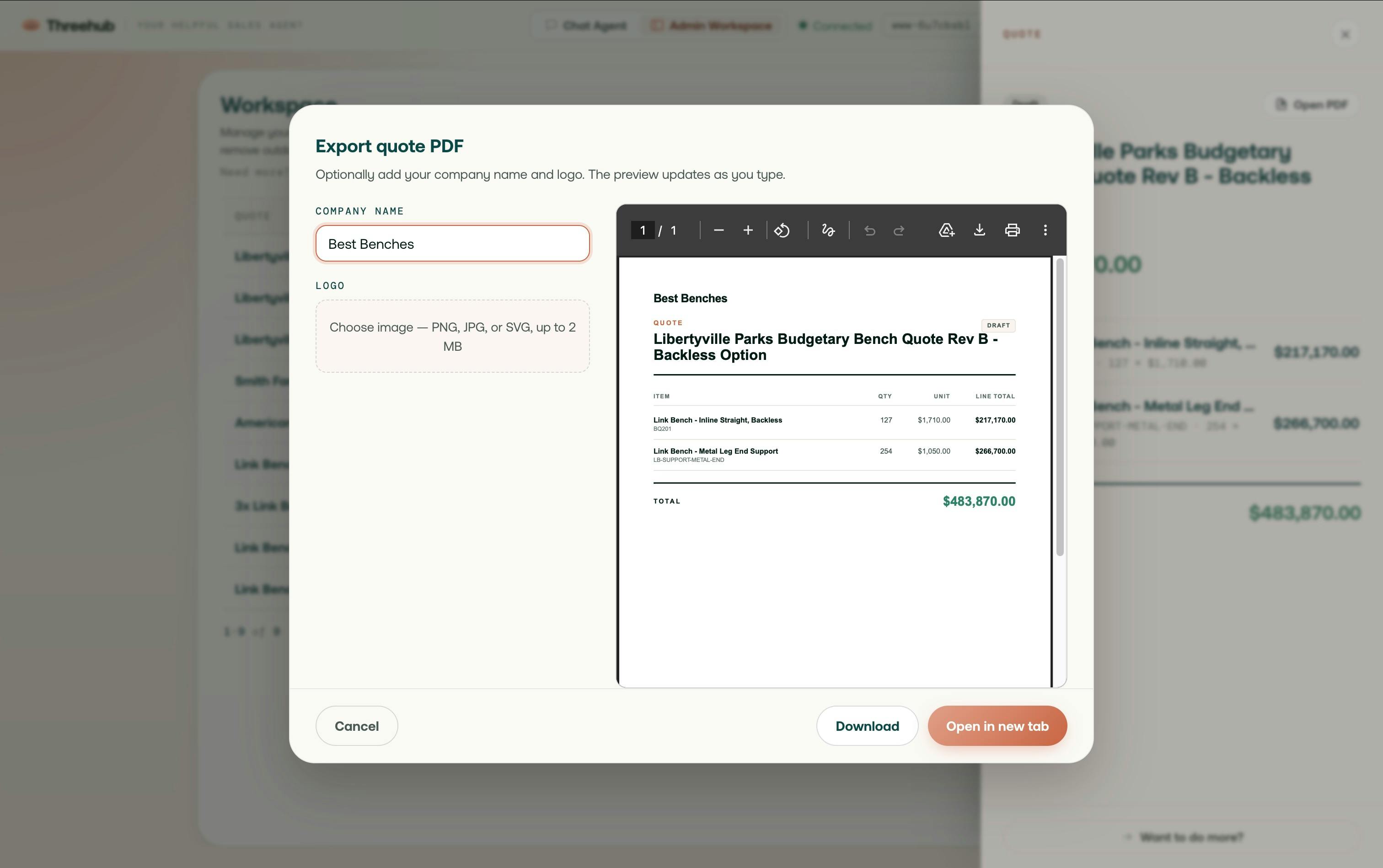 Threehub preview 2