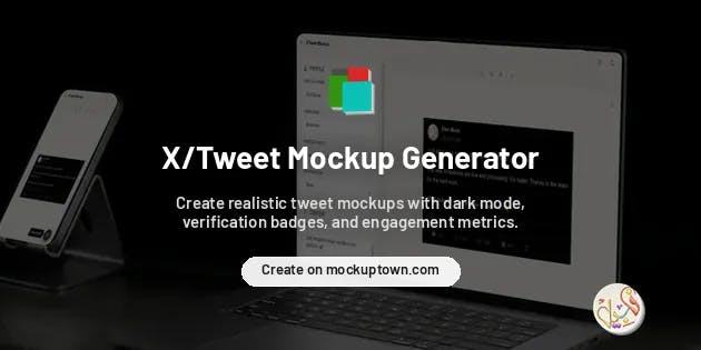 Tweet Mockup Generator by MockupTown preview 2