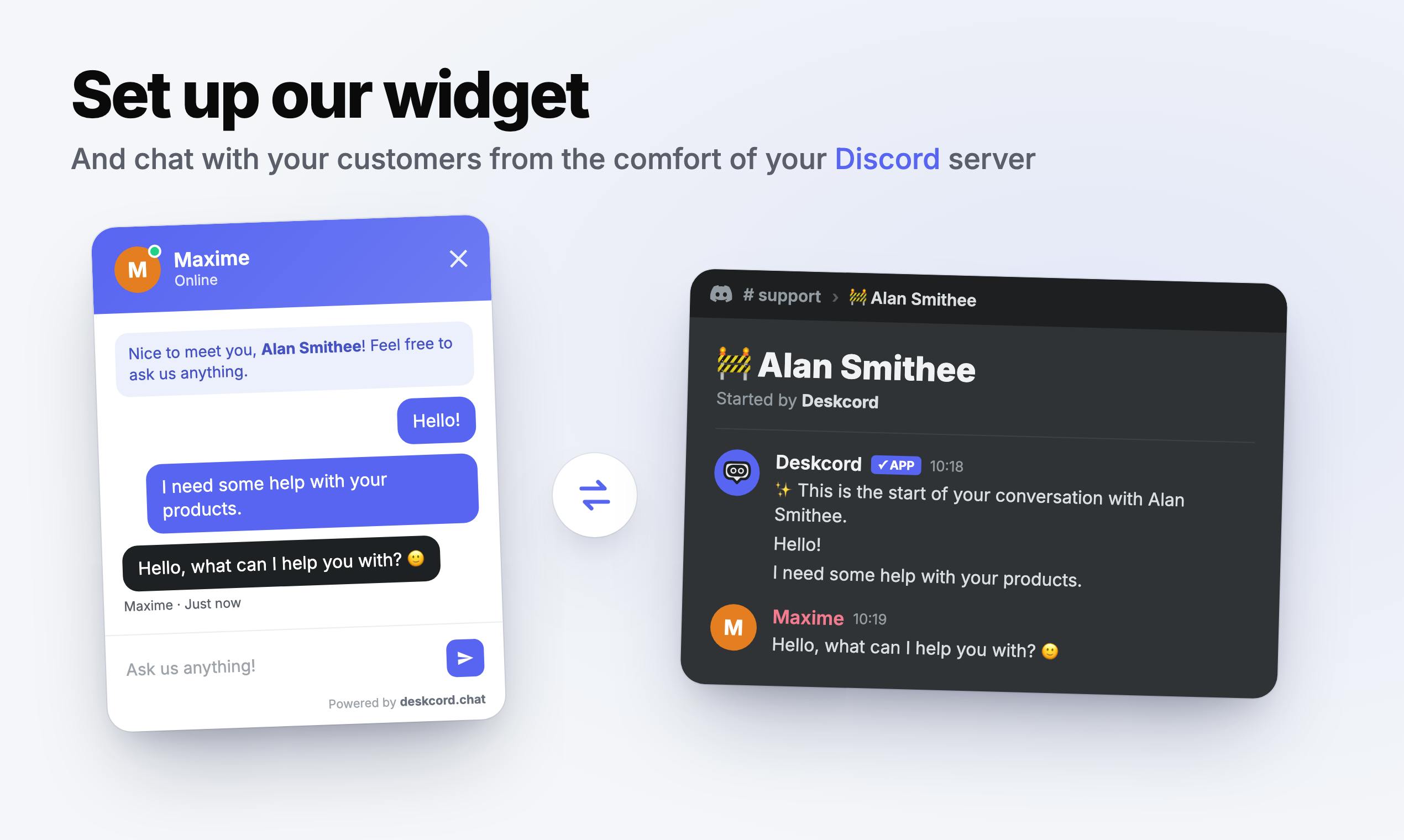 Deskcord.chat preview 2