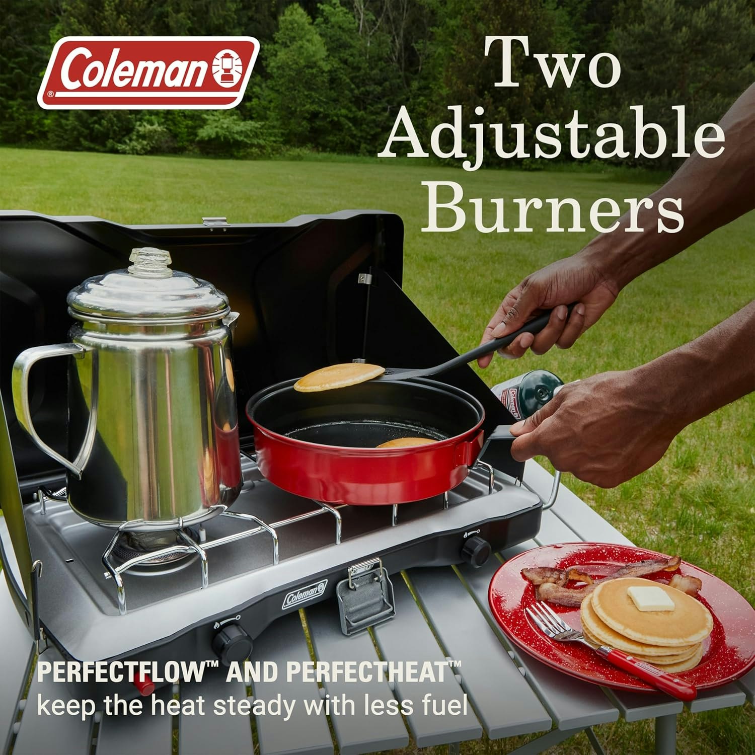Coleman Triton+ 2-Burner Camping Stove preview 3