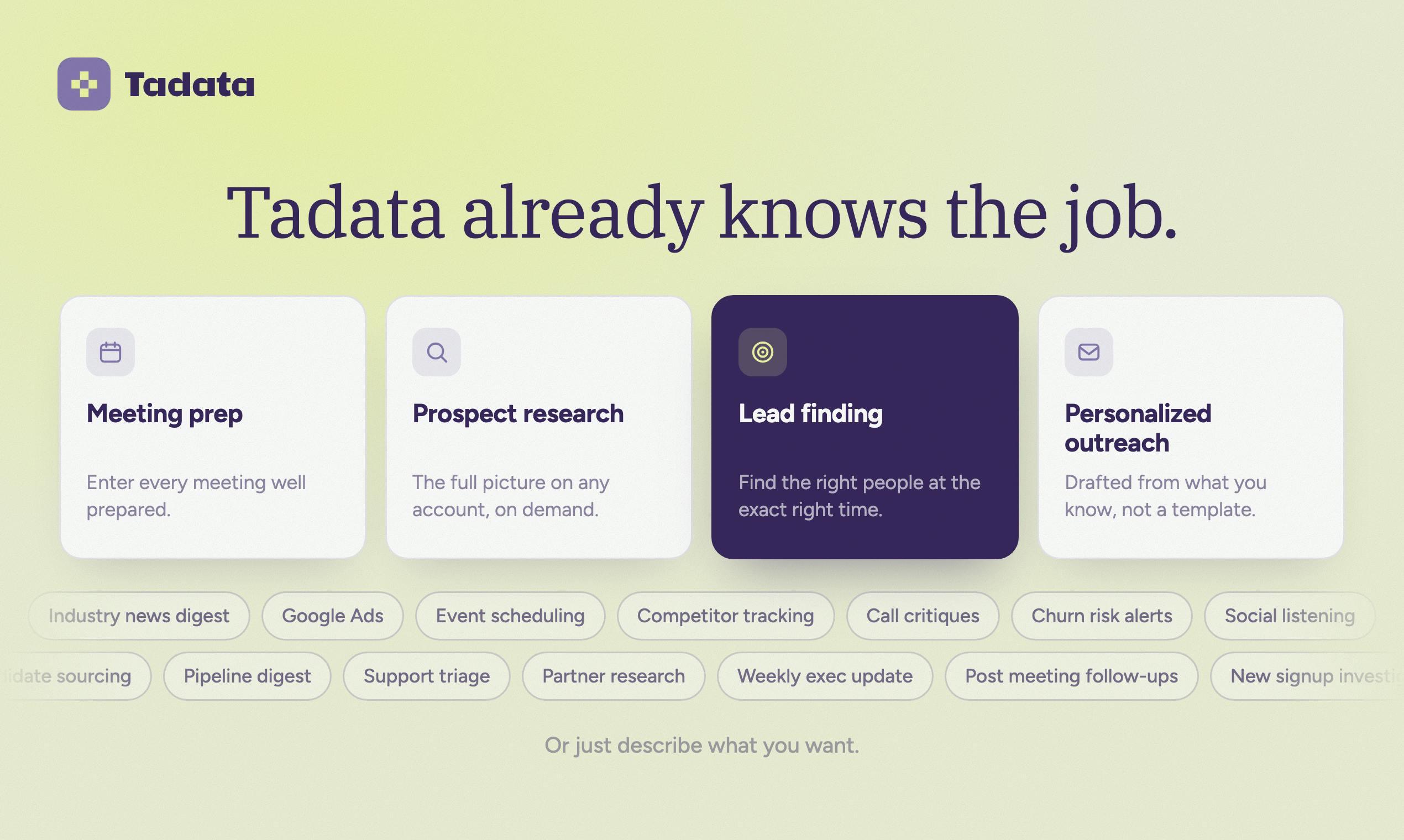 Tadata preview 4