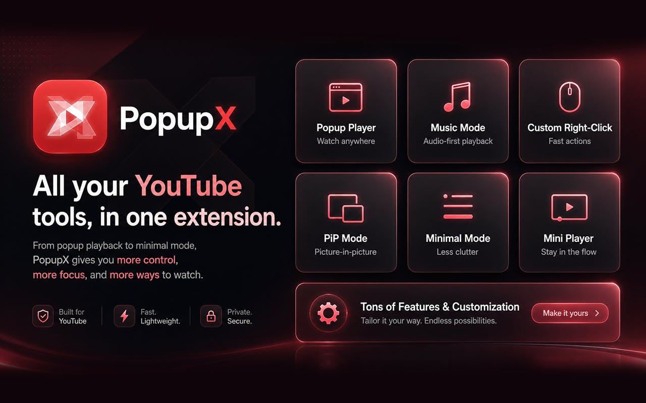 PopupX - Instant Player by Double Click! preview 5