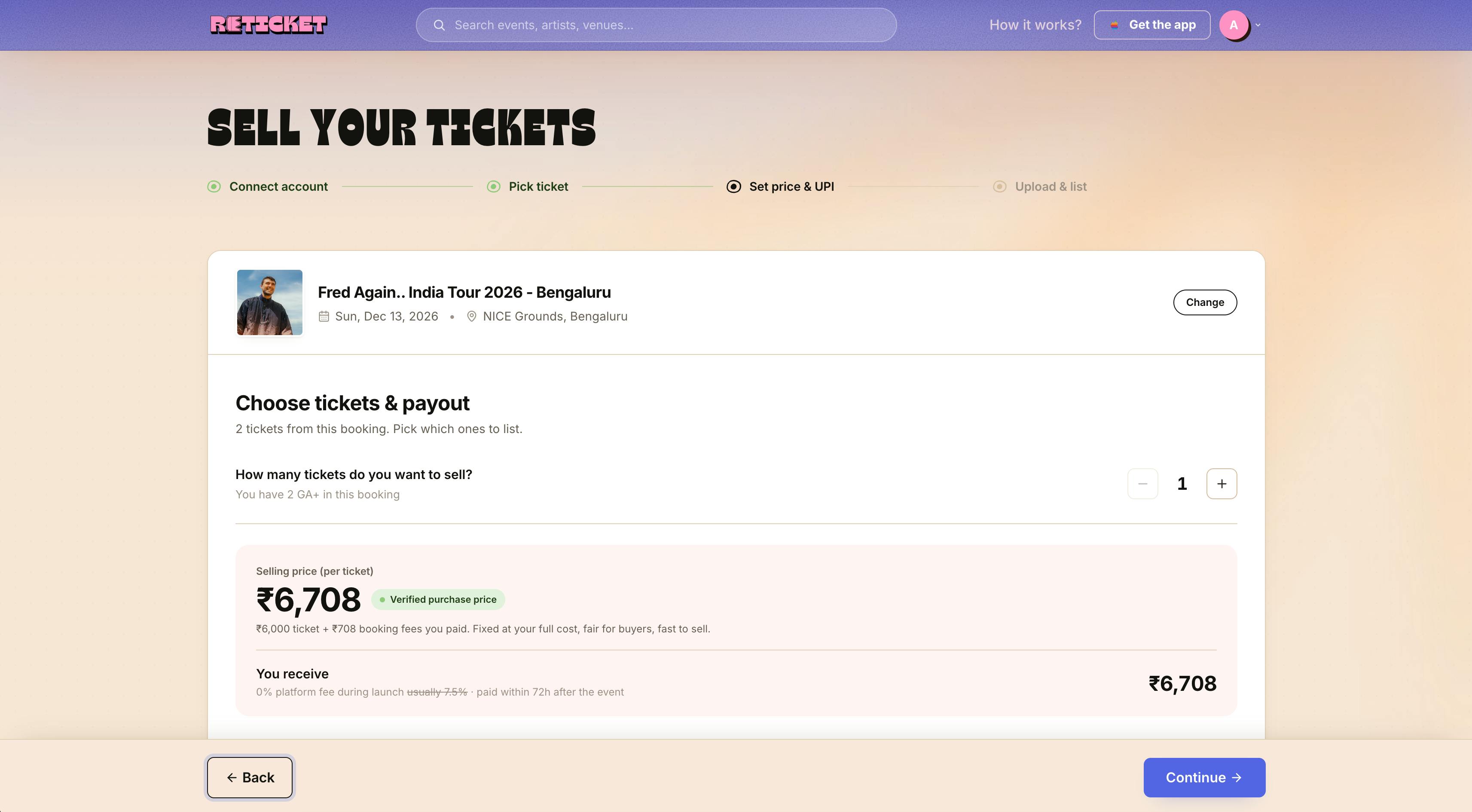 Reticket preview 3