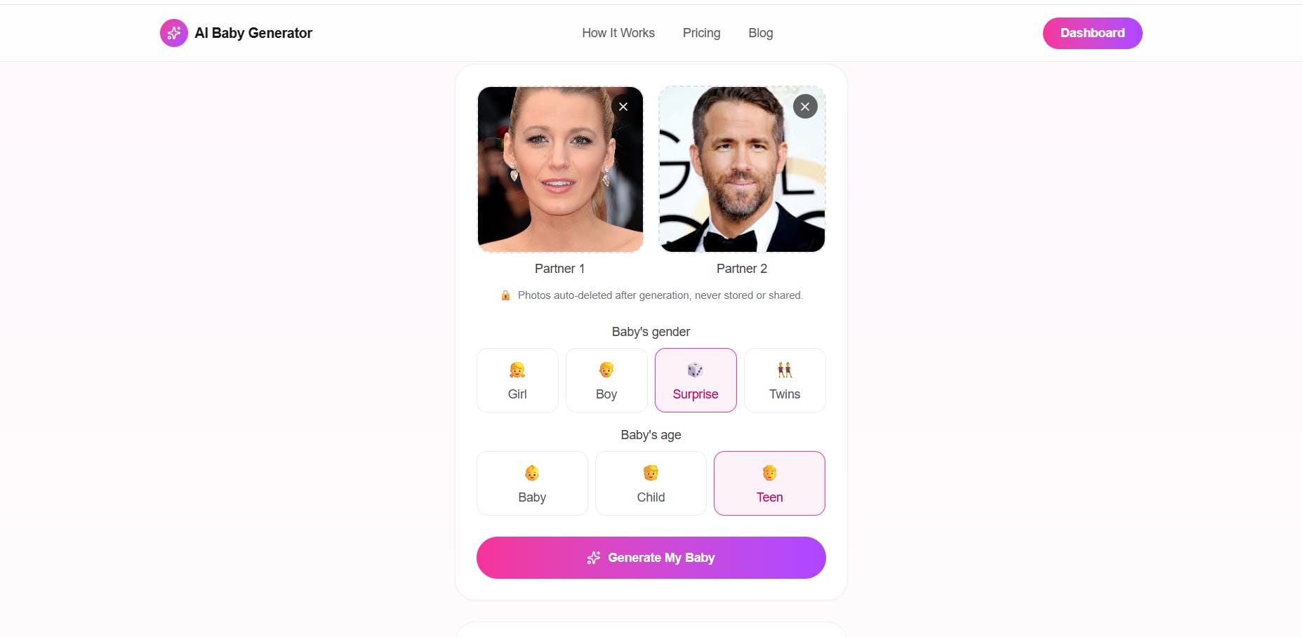 AI Baby Generator preview 3