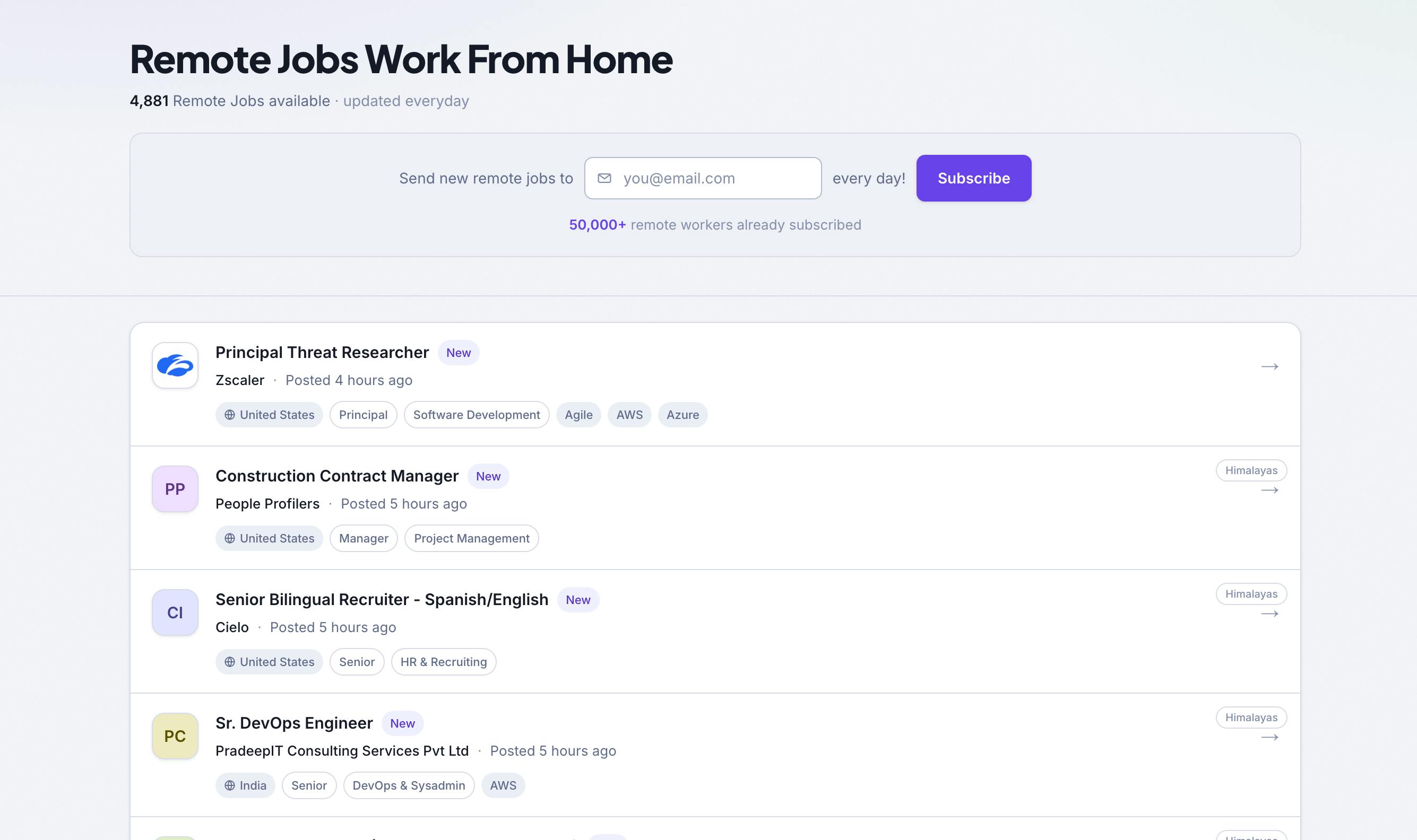 Remote Jobs Work From Home preview 2