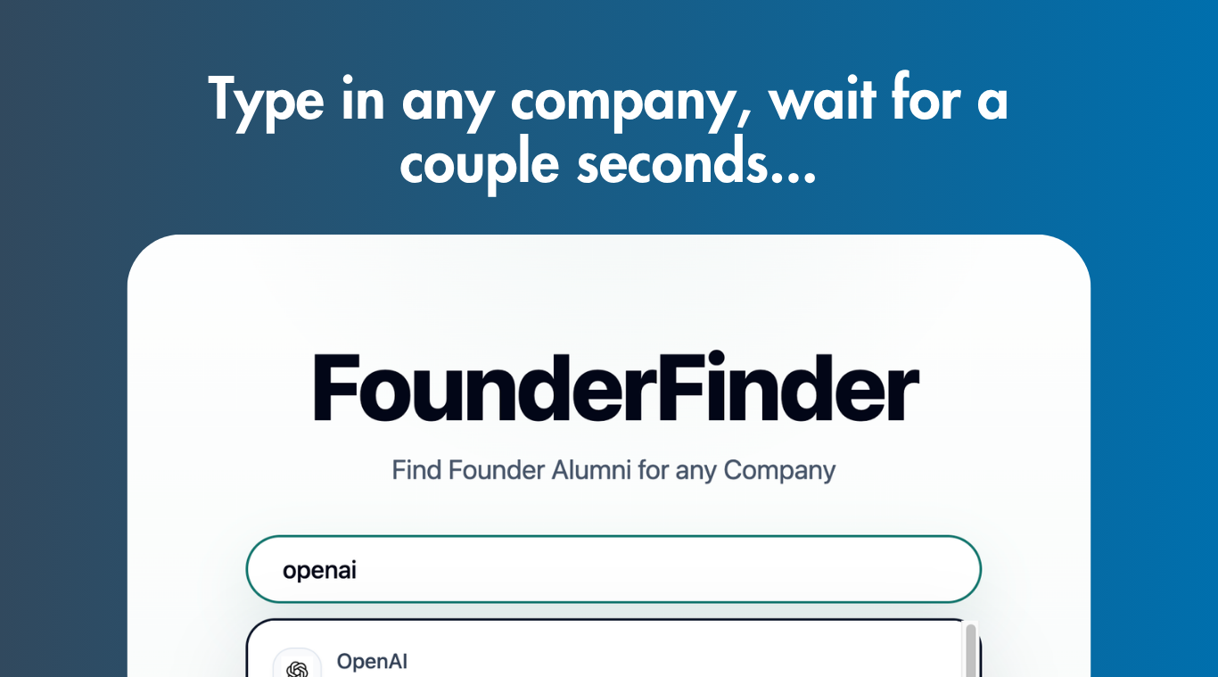 Alumni Founder preview 2