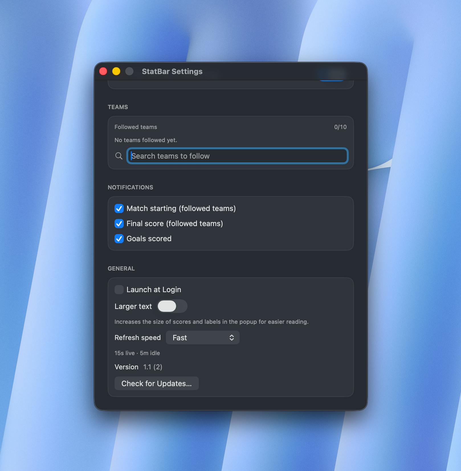 StatBar preview 5