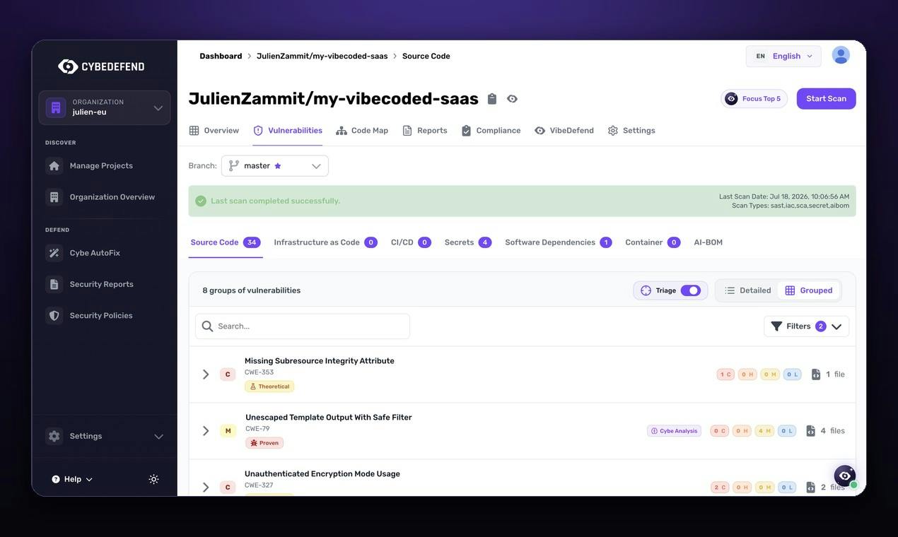 VibeDefend by CybeDefend preview 5