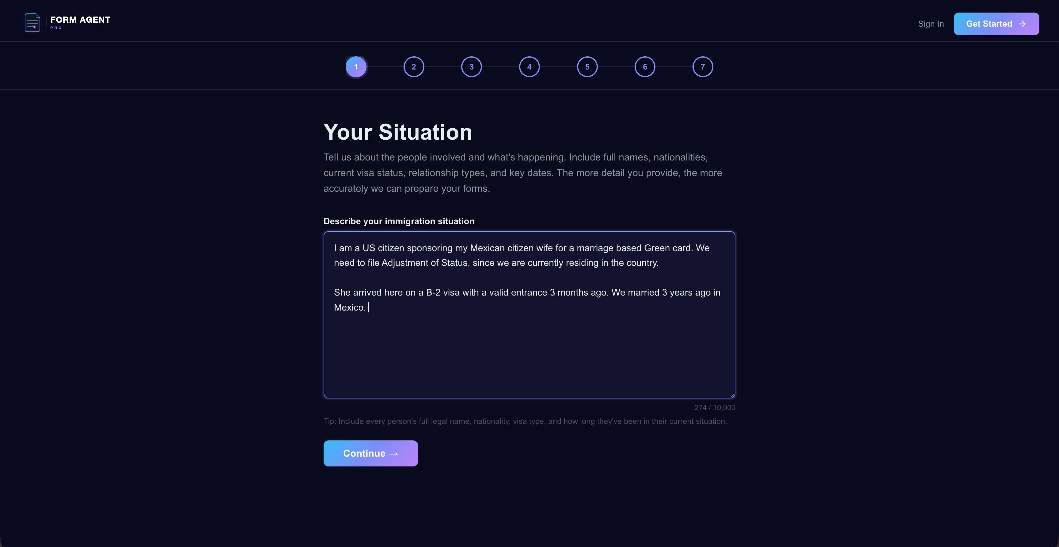 Form Agent Pro preview 4