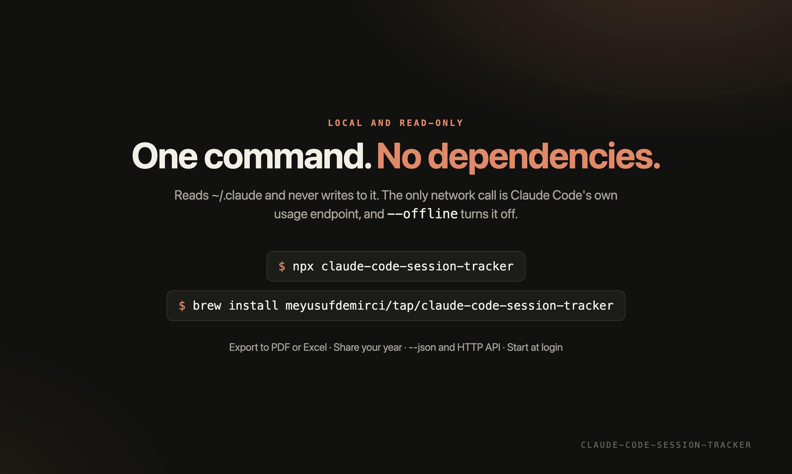 Claude Code Session Tracker preview 7