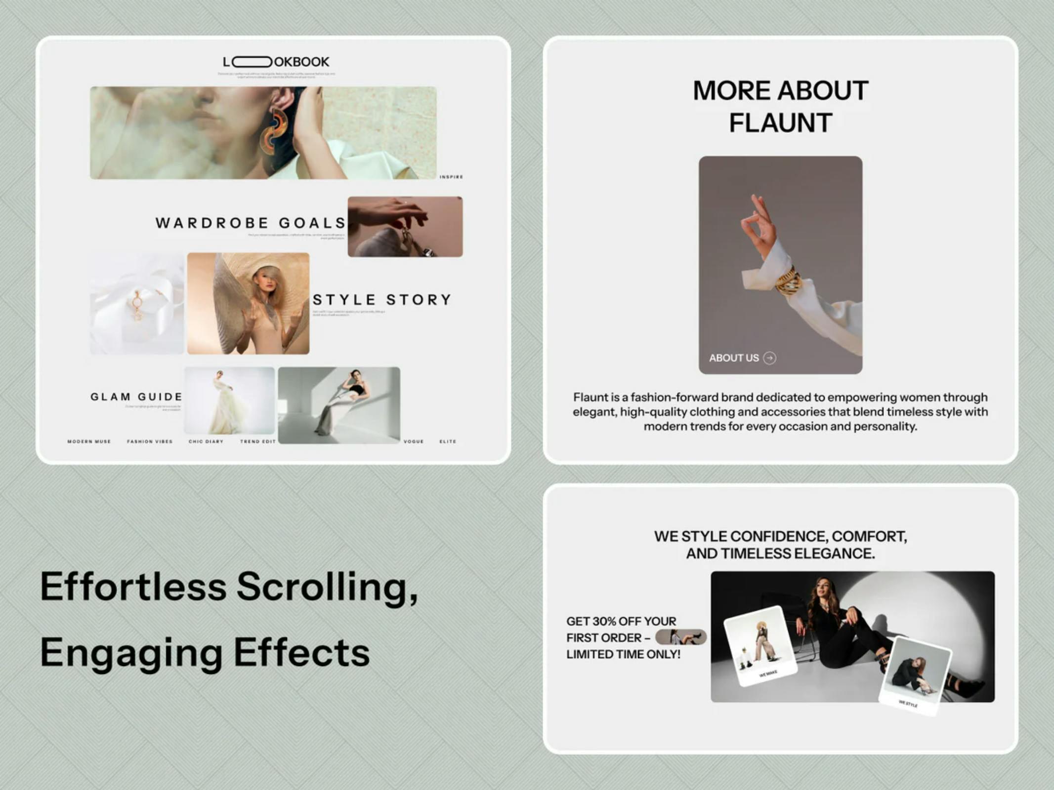 Flaunt Clothing Shopify Theme preview 3