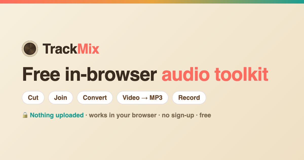 TrackMix preview 4
