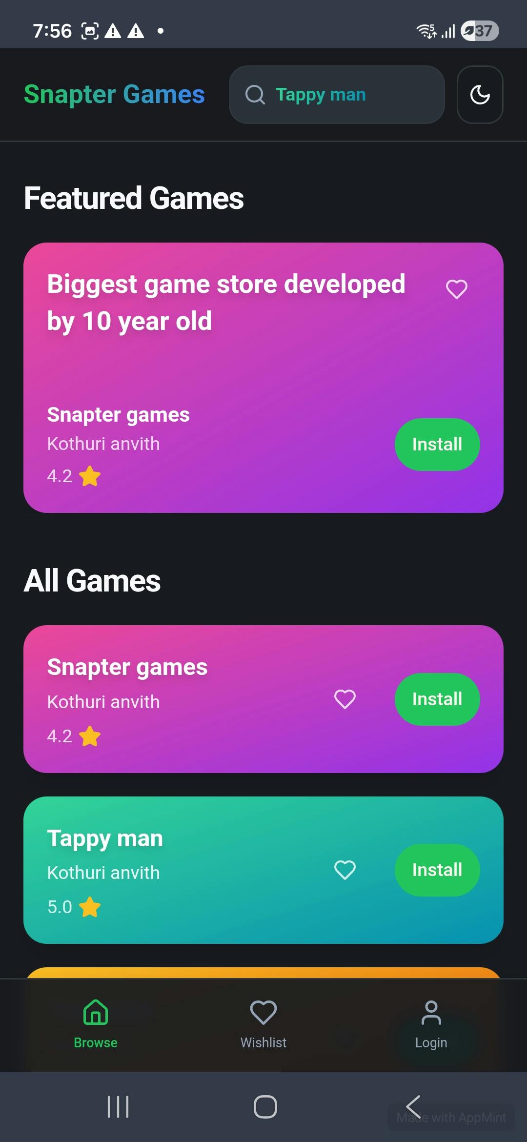 Snapter games preview 2