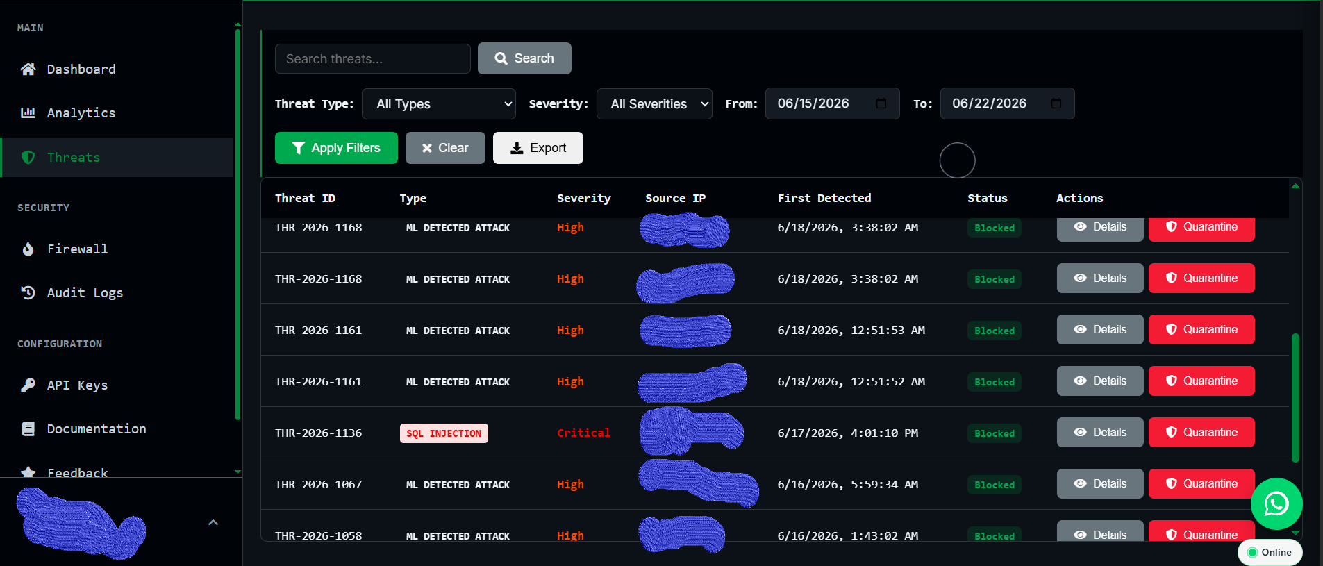 Kriosa Security preview 3