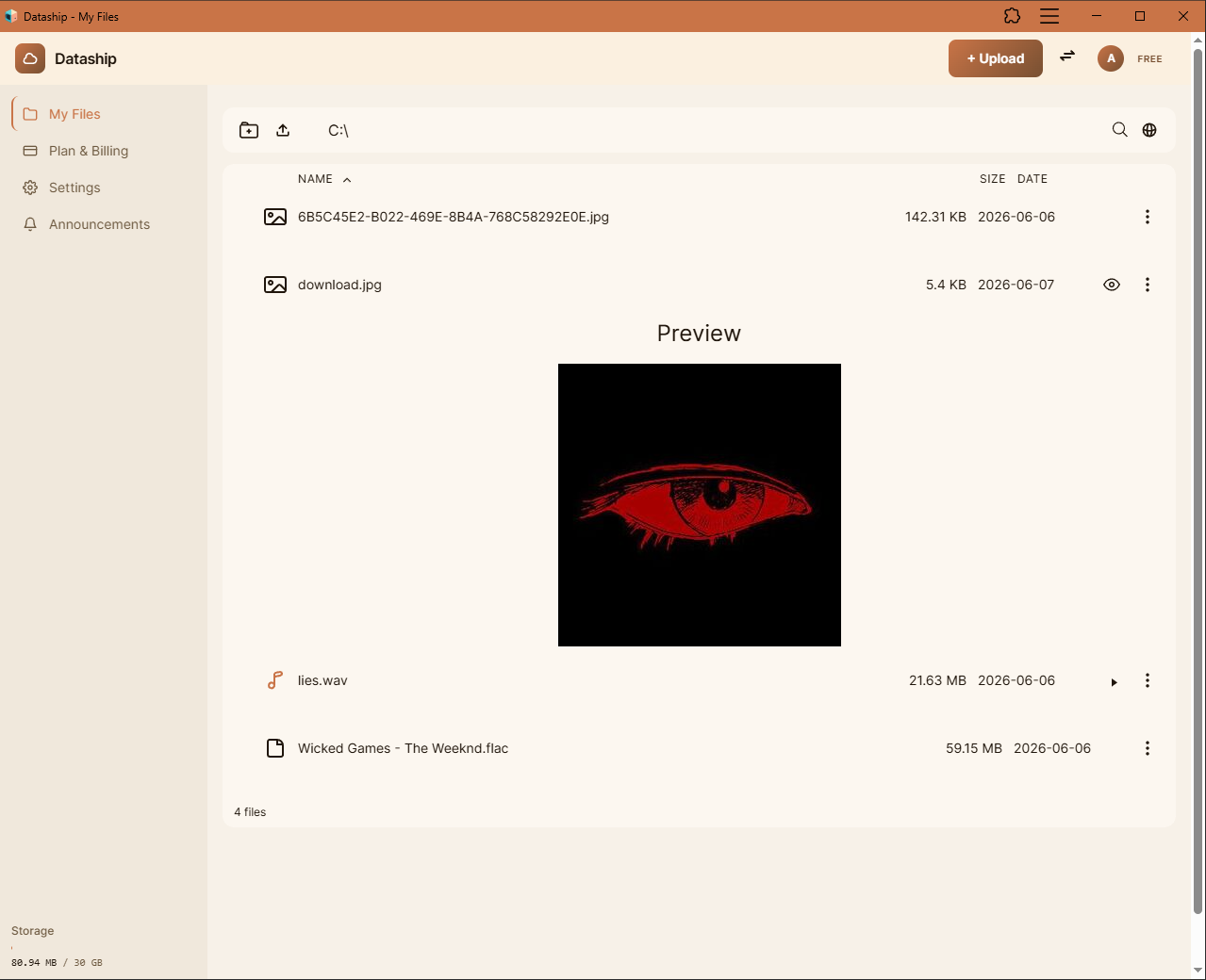 Dataship preview 3
