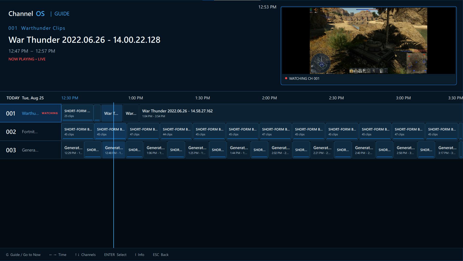 ChannelOS preview 2