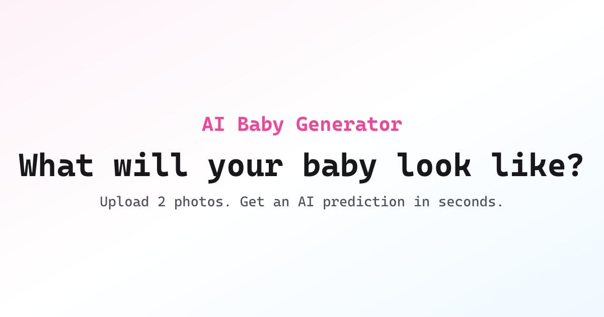 AI Baby Generator preview 2