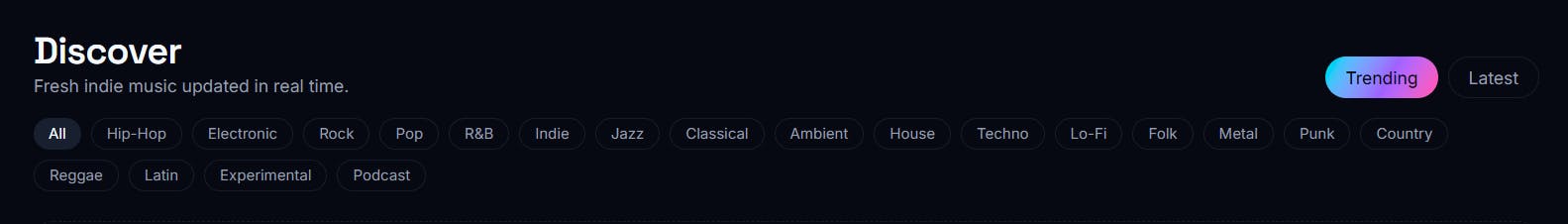 Lumifonic — Free music streaming preview 2