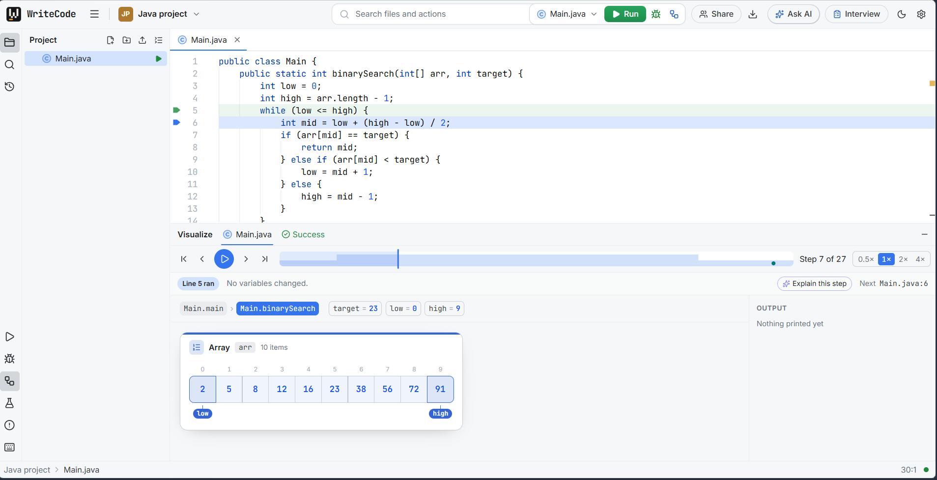 WriteCode preview 4