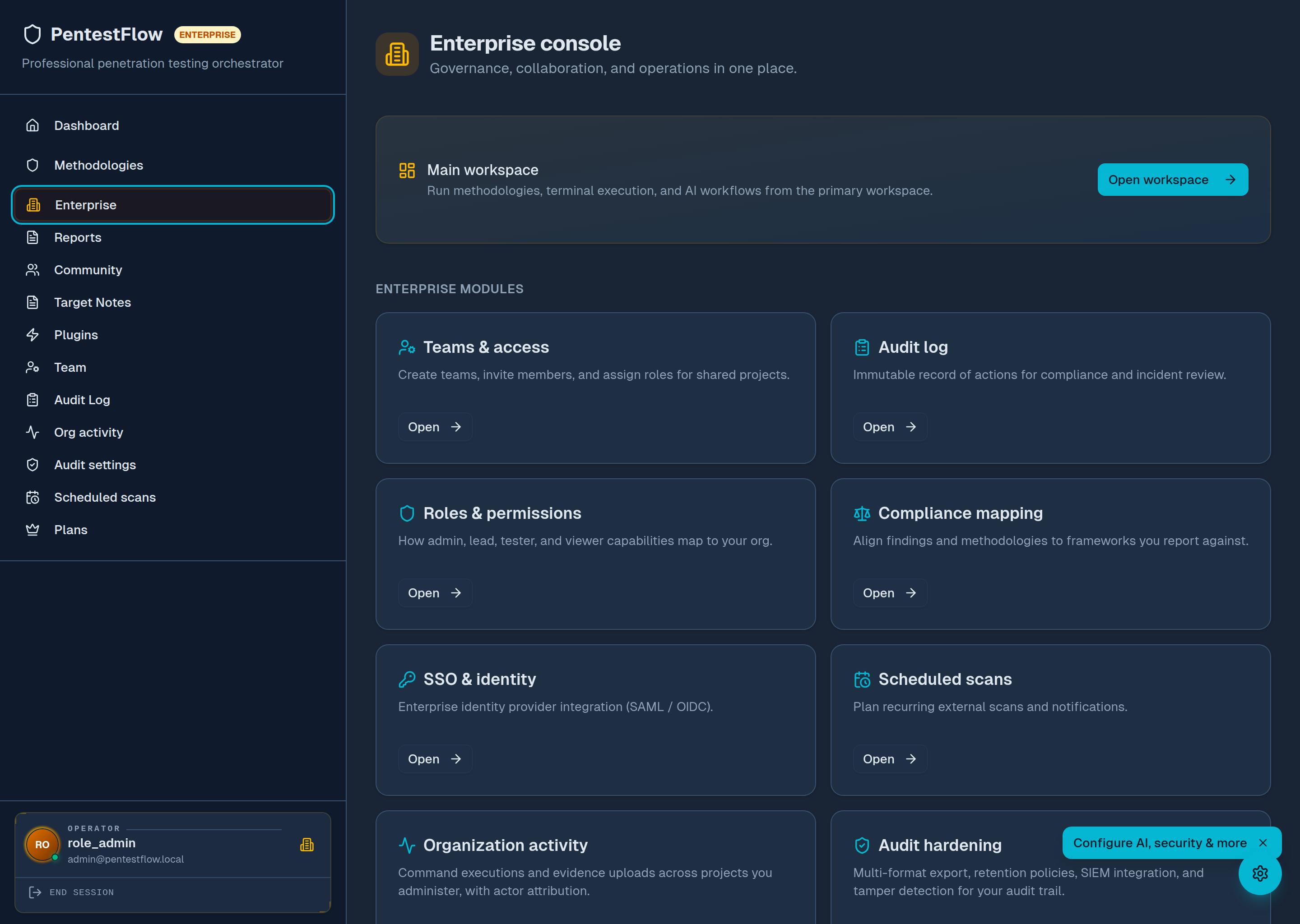 PentestFlow preview 3