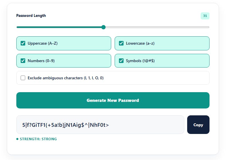 Make Me a Password preview 2