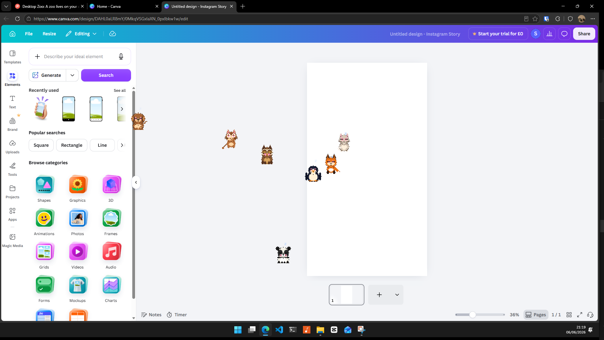 Desktop Zoo preview 2