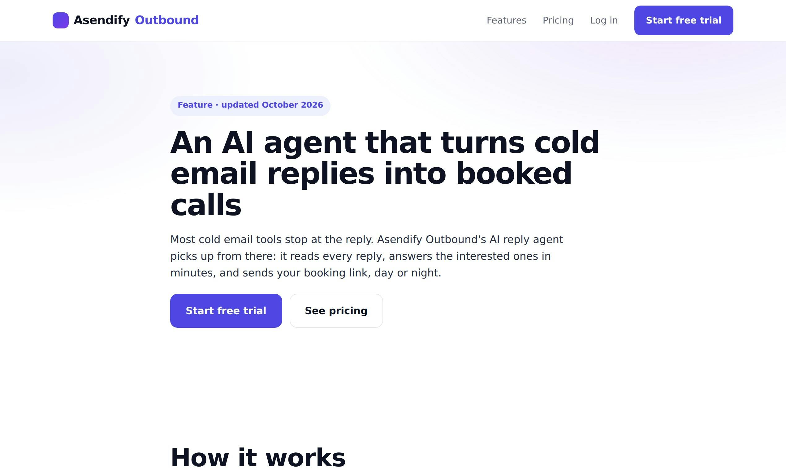 Asendify Outbound preview 1