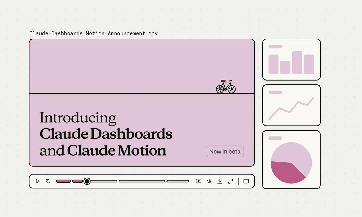 Claude Dashboards & Motion preview 2