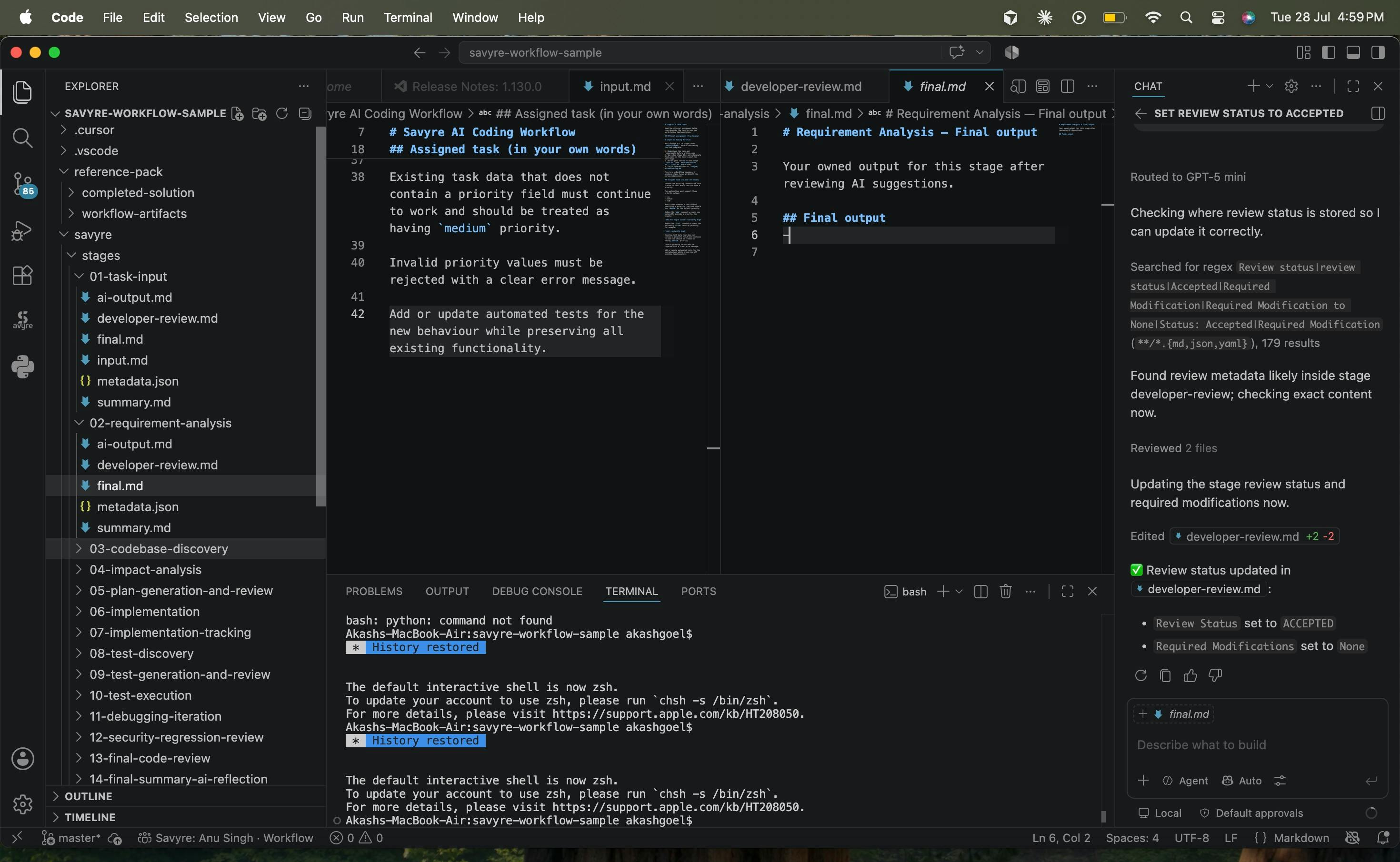 Savyre AI Coding Workflow preview 5