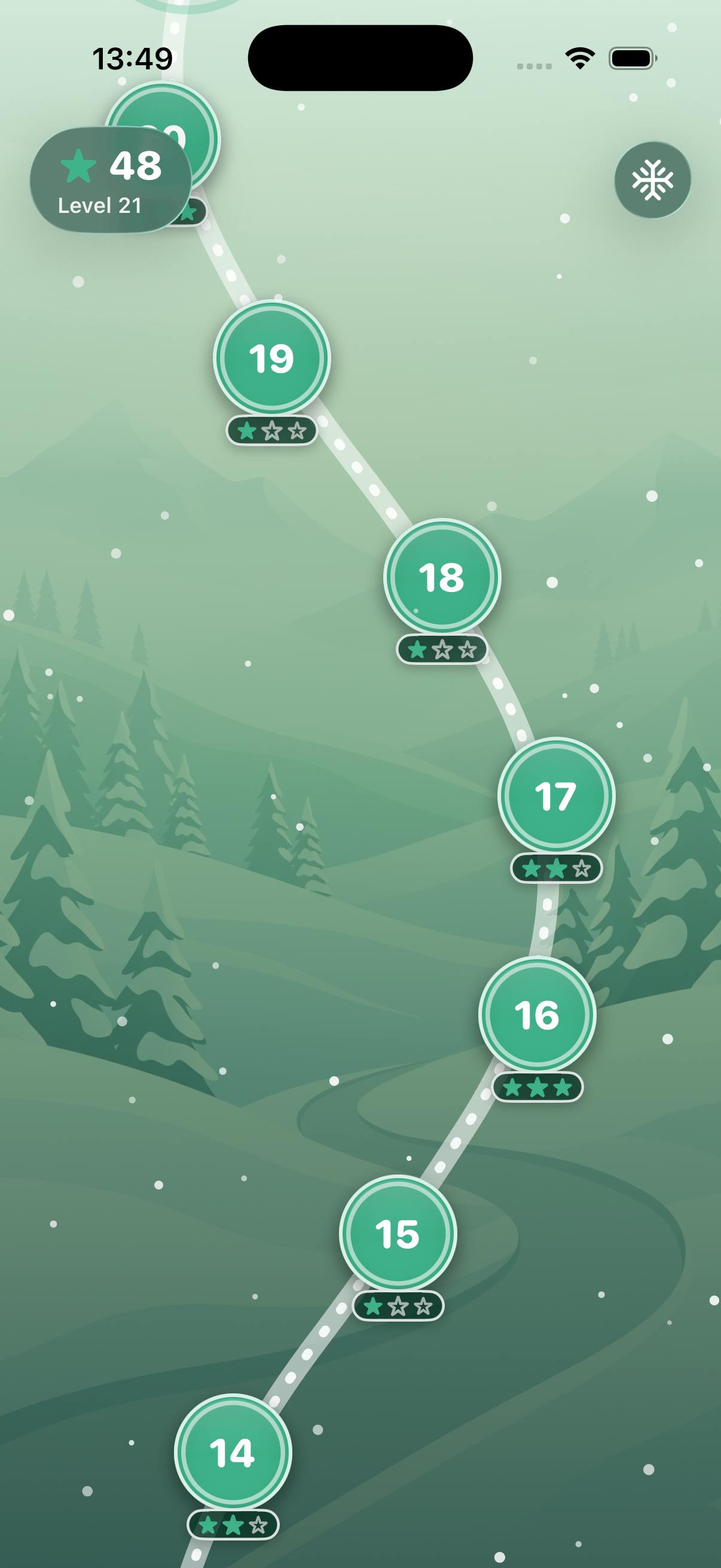 Chilly's Ice: Slide Puzzle preview 2