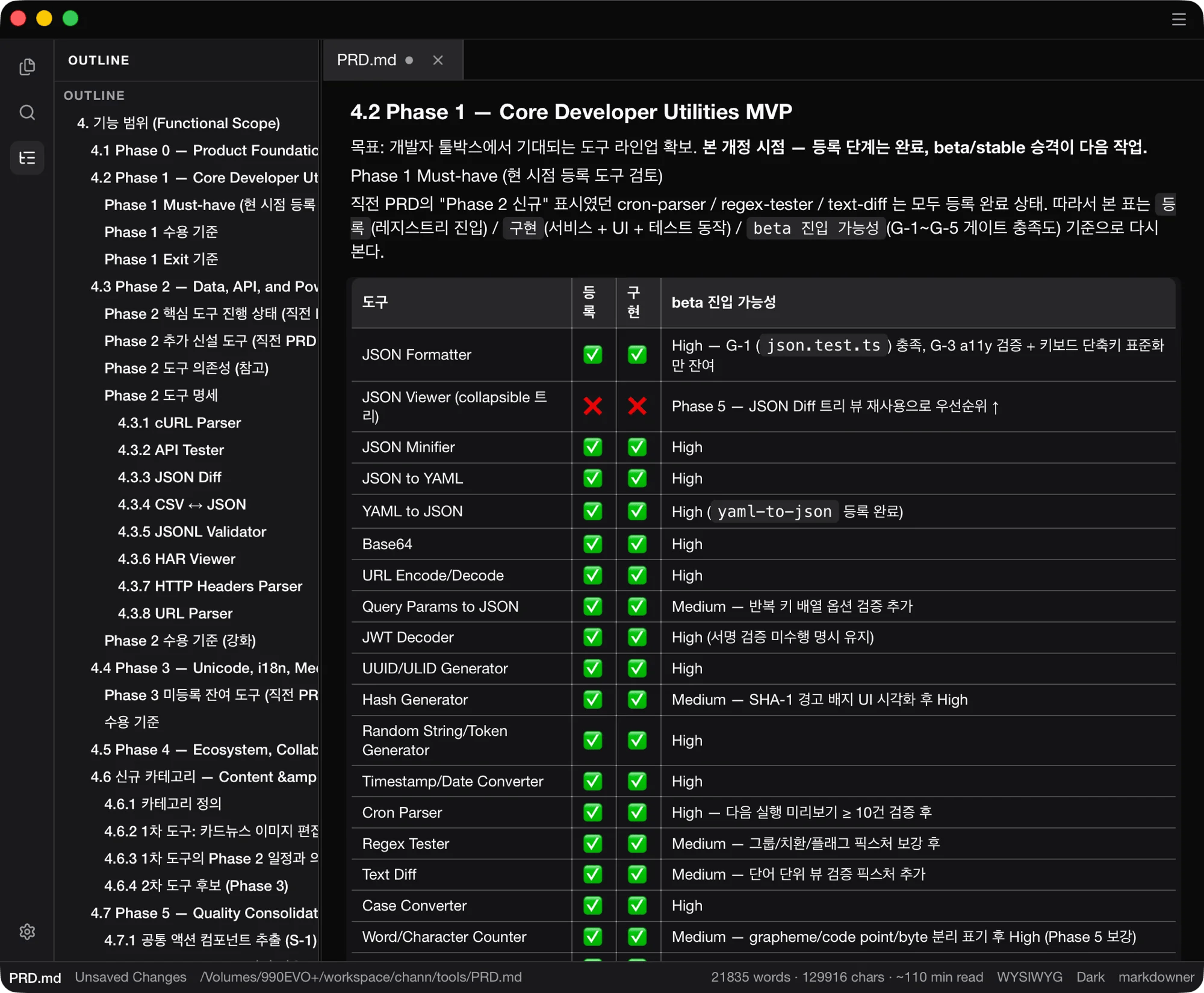 Markdowner preview 2