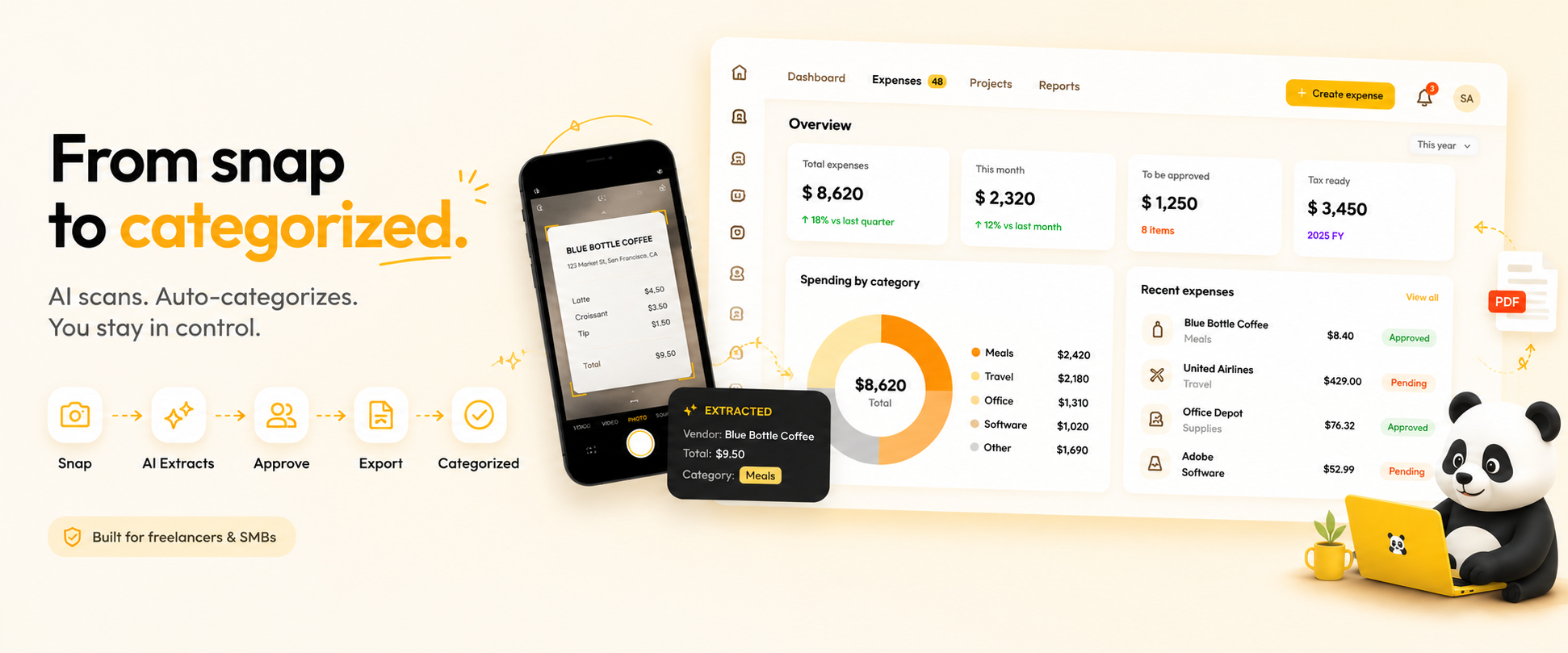 ReceiptPanda preview 1