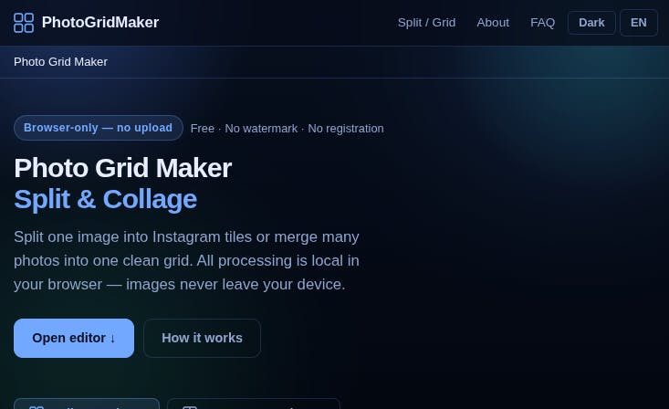 Photo Grid Maker preview 2