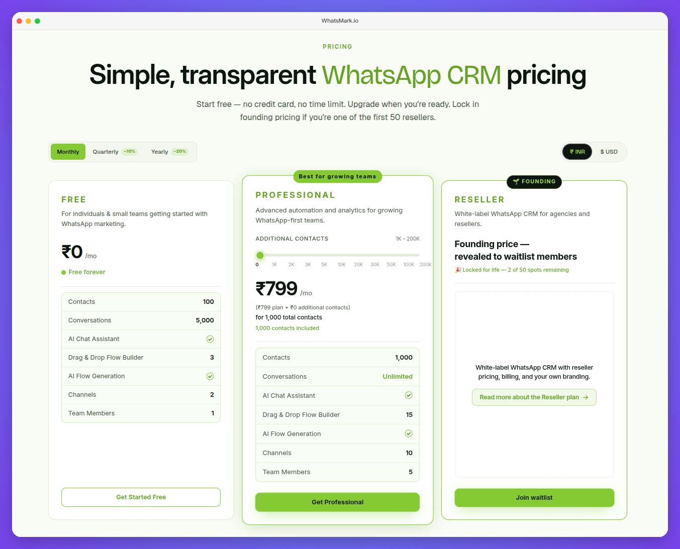 WhatsMark.io preview 5
