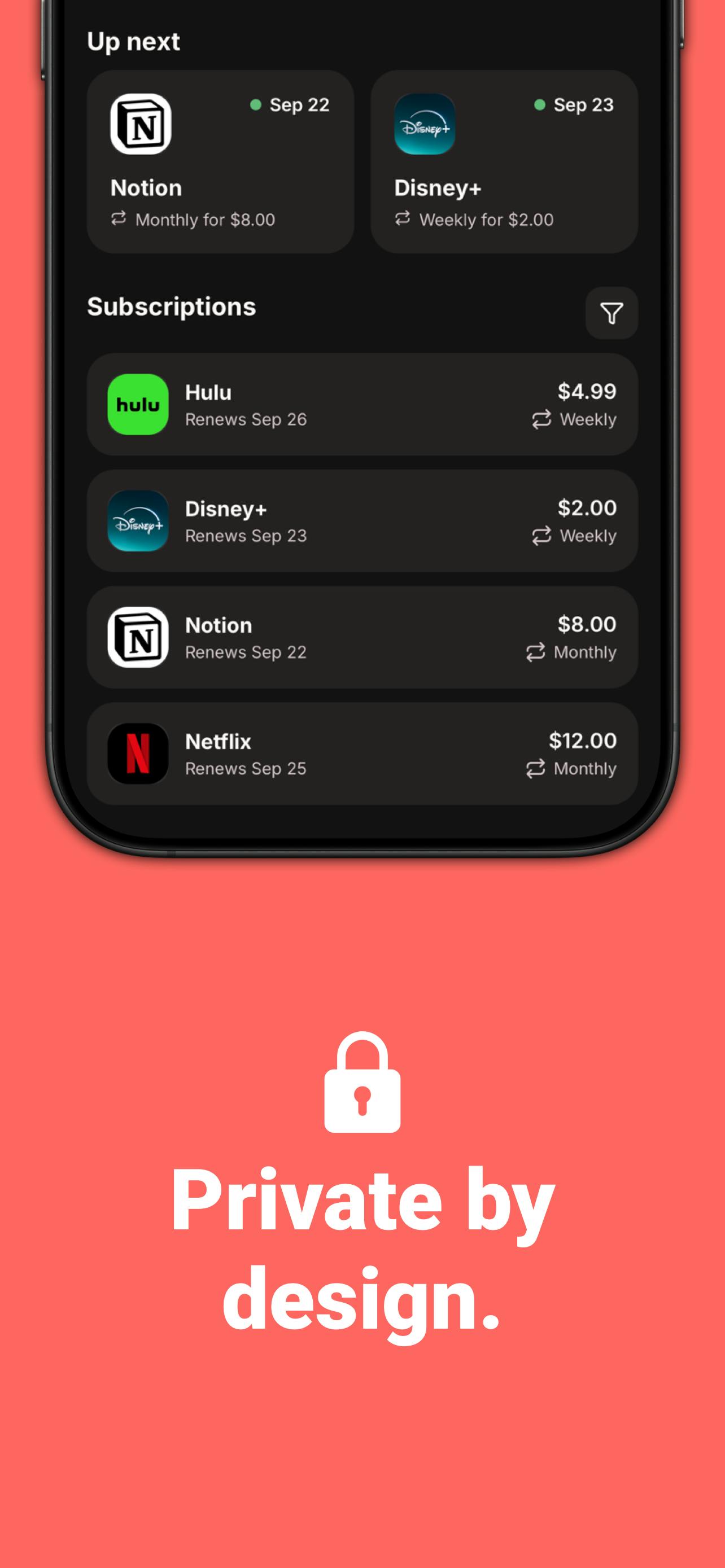 Unsub: Subscription Manager preview 7