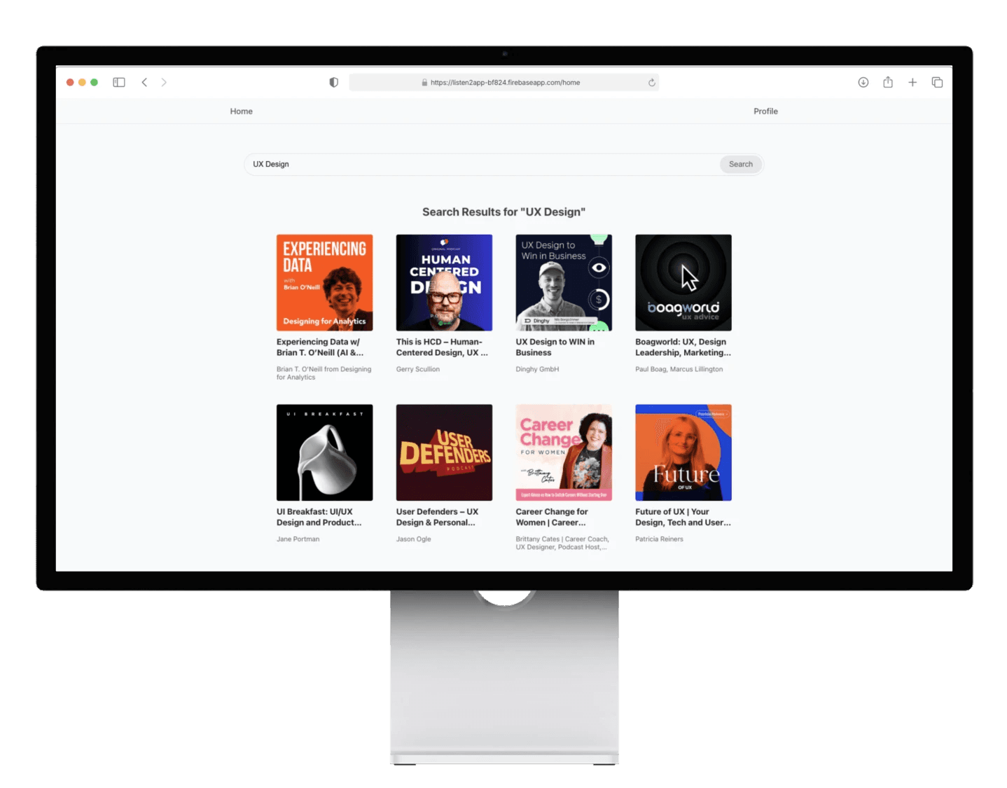 Listen2 Podcasts preview 2