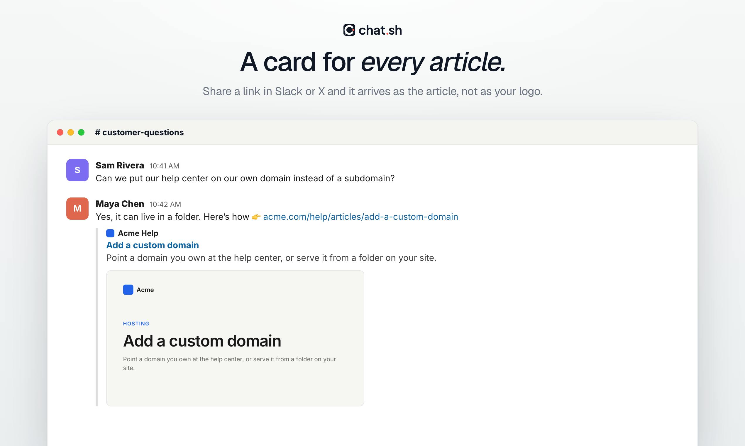 Chat.sh preview 7