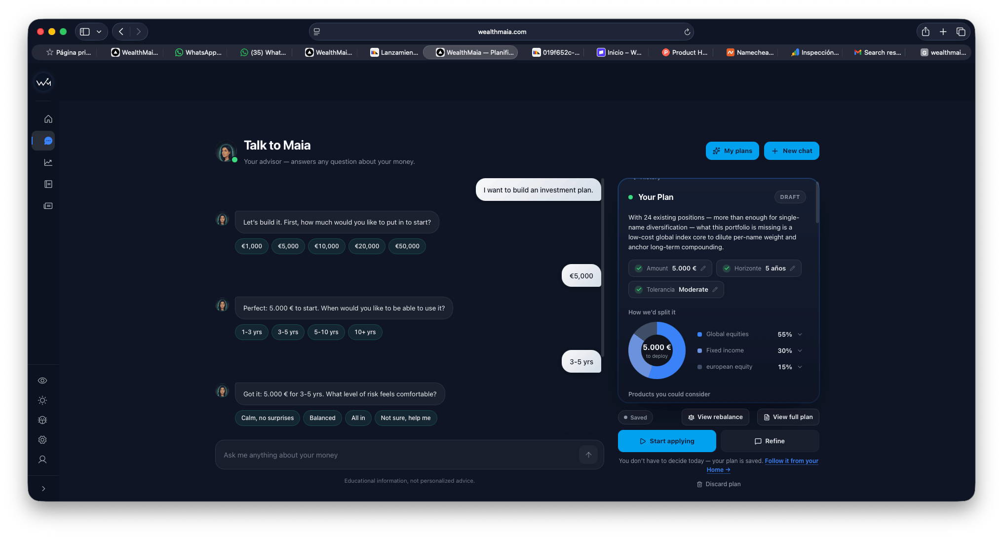 WealthMaia — scared to invest? preview 3