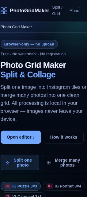 Photo Grid Maker preview 4