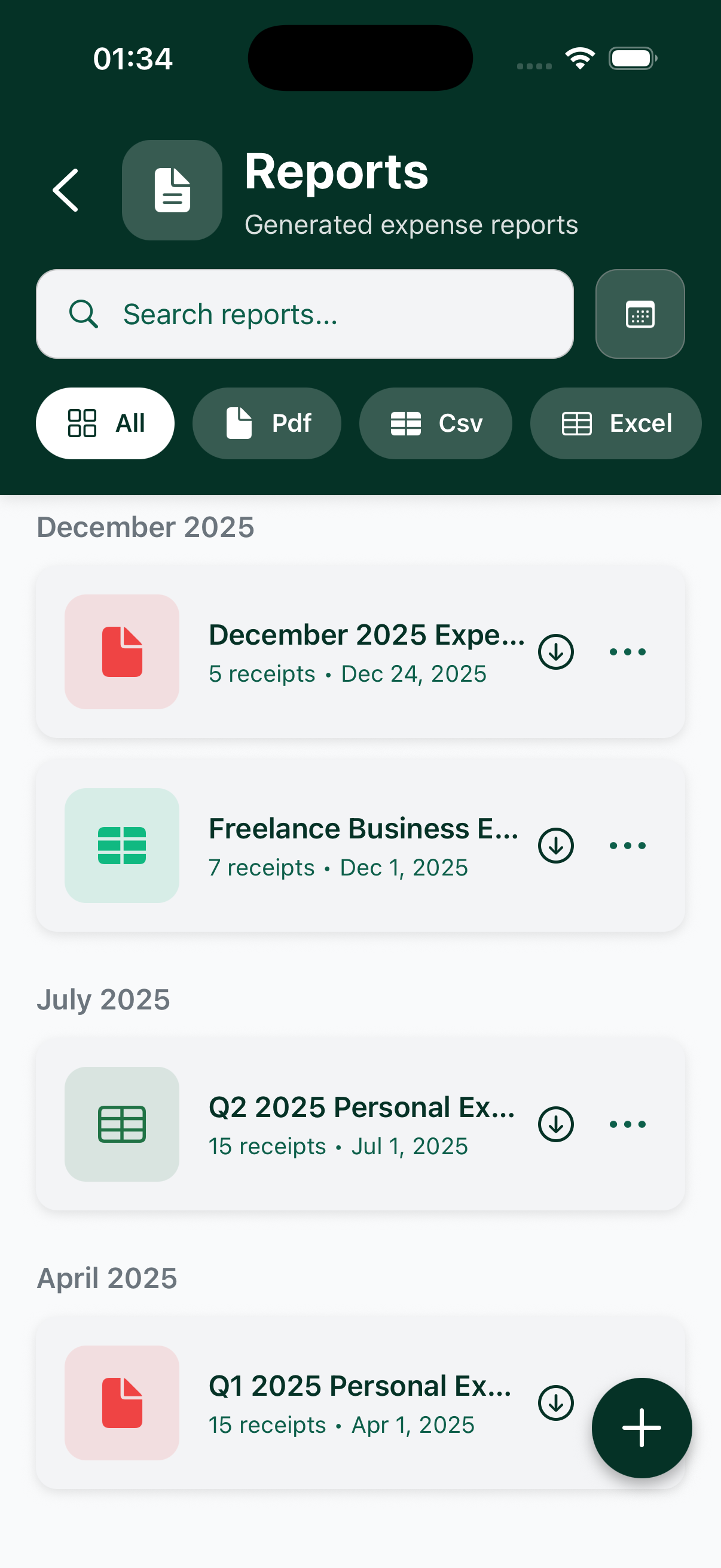 Receipt Scanner: Track Expense preview 3