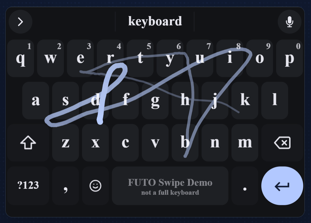 FUTO Swipe preview 2